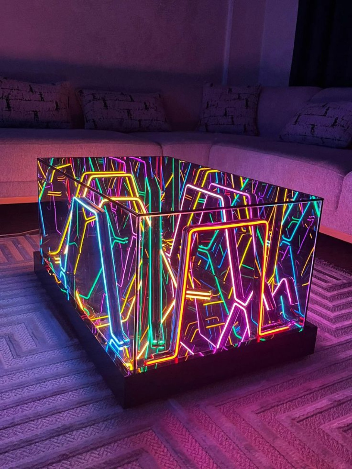 Table Cubix Led