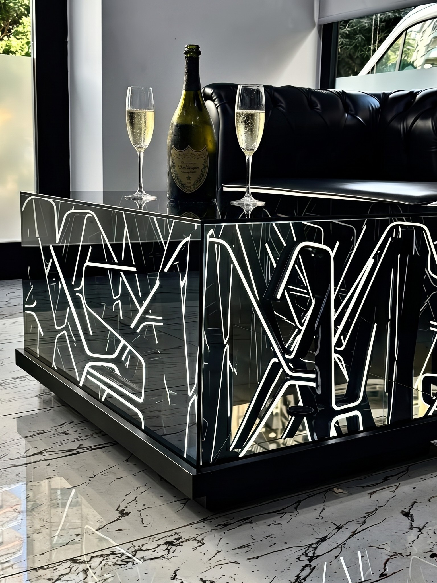 Table Cubix Led