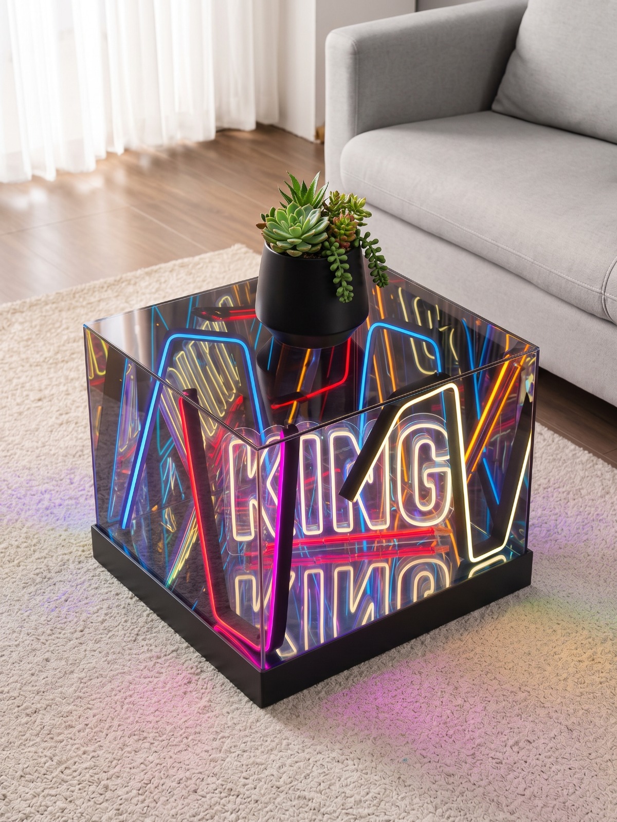 Table Cubix Led